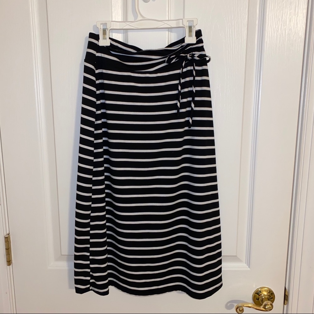 Striped Joey B maxi skirt